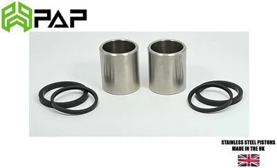 Conjunto de vedação de pistão de aço inoxidável freio dianteiro Honda CR250 CR250R RV 1997 - Imagem 1 de 4