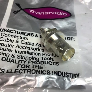 BNC Buchse Schott Panel Befestigung Gehäuse Buchse Koaxial Adapter Steckverbinder 50 Ohm - Bild 1 von 4