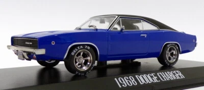 Greenlight 1/43 Scale 86531 - 1968 Dodge Charger - Christine Black/Blue - Bild 1 von 4