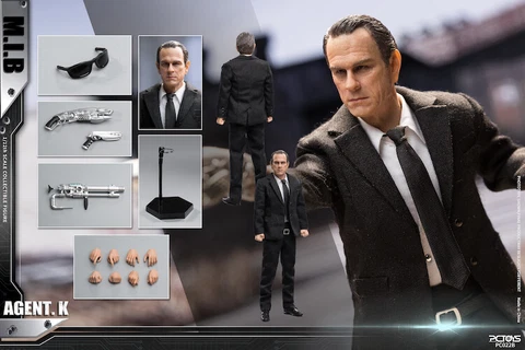 PCTOYS PC022B 1/12 Men in Black Kevin Brown Agent K 6" Male Action Figure Model Cover