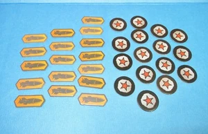 Risk Legacy - RED STAR Tokens + MISSILE Tokens - Picture 1 of 3