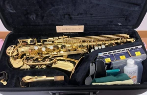YAMAHA YAS-380 & Case Alto Saxophone Sax Key Tested YAS380 From Japan - Picture 1 of 21