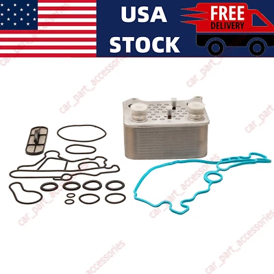 Oil Cooler For 2003-2010 Ford F250 F350 F450 F550 6.0L Diesel 3C3Z6A642CA USA - Image 1 of 4