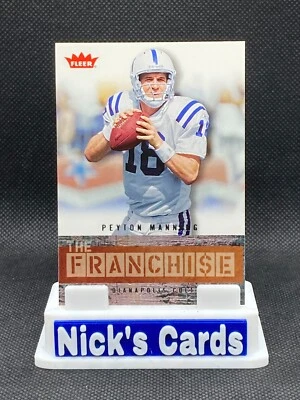 2006 Fleer - The Franchise #TF-PM Peyton Manning Indianapolis Colts - Image 1 of 2