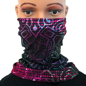 Colorful Tubular FACE MASK Neck Gaiter Cover Shield Reusable Bandana Headscarf - Picture 1 of 8