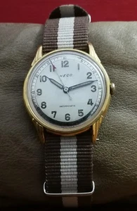 HENRY COEHLER WWII 40's VINTAGE GP RARE 17J SWISS WATCH. - Picture 1 of 7