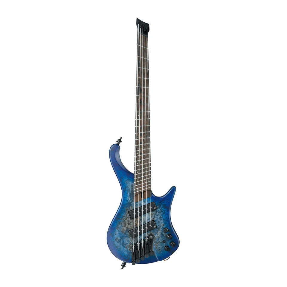 Ibanez EHB1505MS 5-String Bass Electric Guitar - Pacific Blue Burst Flat