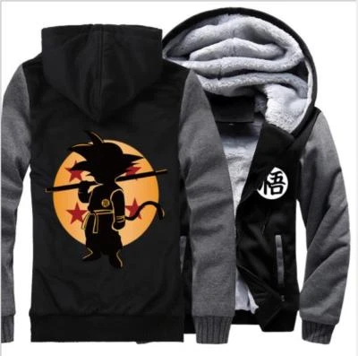 Dragonball Z Cosplay Anime Sweat à Capuche Sweat à Capuche Pull Épaissi - Photo 1/4