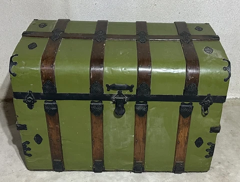 Antique Green Trunk Original Cover