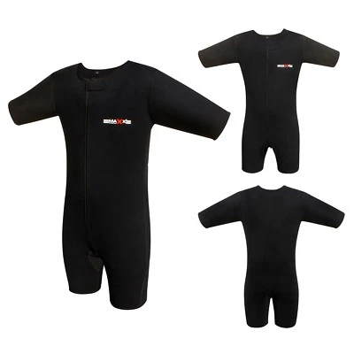 Maxx Neopreno Sudor Sauna Traje Pérdida de Peso Adelgazante Pantalones Cortos MMA Gimnasio Boxeo UFC ug Foto 1 de 4