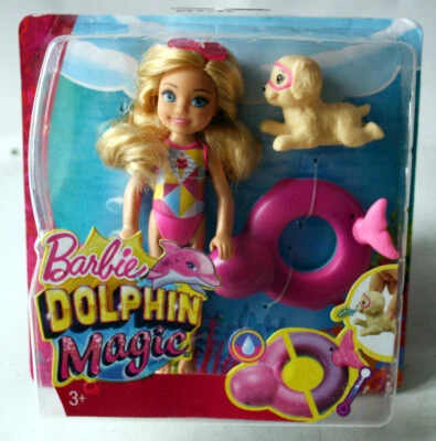 Barbie 2016 Dolphin Magic Shelly con perro cachorro FCJ28 DNC01 MATTEL ¡NUEVO! Foto 1 de 4