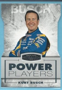 Press Pass Stealth Power Players 2010 carreras Kurt Busch NASCAR Sprint NASCAR - Imagen 1 de 1