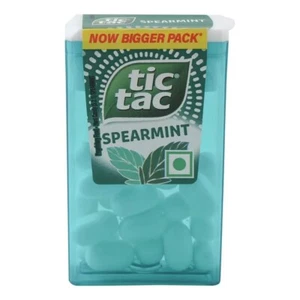 Tic Tac Mouth Refreshing Candy - Spearmint Flavors, 7.7g Pack of 6 - Picture 1 of 2