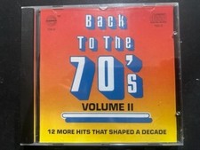 BACK TO THE 70'S VOL. II - Various Artist (CD) New Sealed Ships 1st Class
