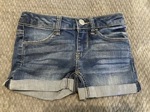 Girls Jean Shorts - SO - size 7 - Picture 1 of 4