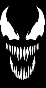 Venom teeth car sticker VENOM Face Teeth Spiderman Vinyl Decal Marvel car decals - Picture 1 of 4