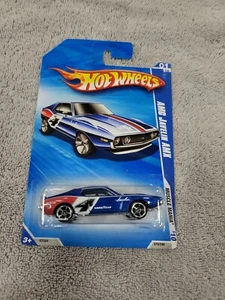 HOT WHEELS 201 079 MUSCLE MANIA AMC JAVELIN AMX 1/10 BLUE #A3 - Picture 1 of 2