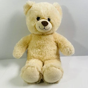 Build A Bear Workshop Plush Stuffed Animal Cream Cream Teddy Bear Medium Sized - Picture 1 of 6