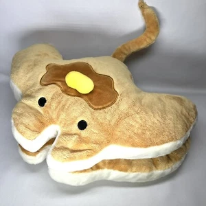 Stacks The Manta Ray Pancakes Plush 180 Tide 14" Stuffed Animal Food Theme Rare - Picture 1 of 9