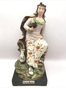Widow Of Zarepath 1790-1830 Pearlware Staffordshire Potteries Antique Figurine. - Picture 1 of 11
