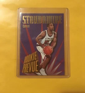 RC PREVUE 1996 97 NBA SYKBOX Damon Stoudamire ROOKIE CARD Toronto RAPTOR RP6 RP  - Picture 1 of 2