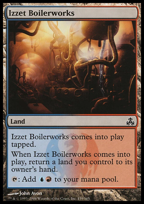 Magic the Gathering MTG Izzet Boilerworks (159) Guildpact   LP - Image 1 of 1