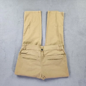 Carlos Ray Slim Chino Pants Mens 34X30 Beige Khaki Stretch Pockets TD Apparel - Picture 1 of 22