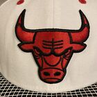 Chicago Bulls New Era 9Fifty NBA Icon Fire Red Hat Snapback Leather Grid Brim