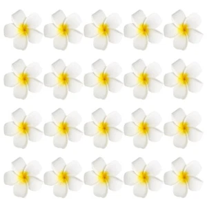 24 Stück Blume Haarspangen Strand Haarspangen Floral Haarspangen Haarblume - Bild 1 von 12