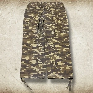 Vintage Y2K Noiz Baggy Wide Leg Camo Cargo Hose Gr.40x30 Hip Hop Skater Retro - Bild 1 von 12