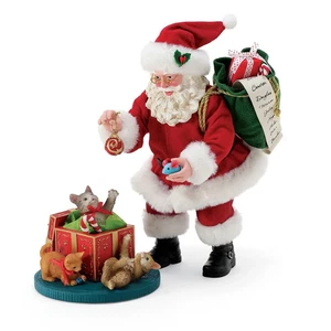 DEPT 56 Possible Dreams WHISKERING YOU A MERRY CHRISTMAS SANTA 6015859 NEU 2025 - Bild 1 von 5