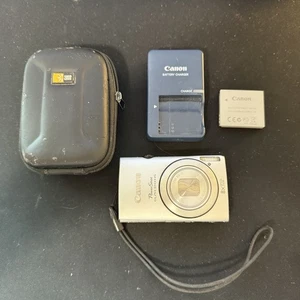 Canon fotocamera Powershot ELPH 310 HS 12,1 MP caricatore scheda SD - crepa - Foto 1 di 18