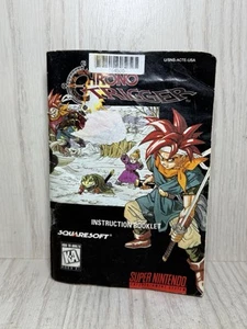 Chrono Trigger - Super Nintendo SNES Original Handbuch/Anleitungsheft NUR - Bild 1 von 5
