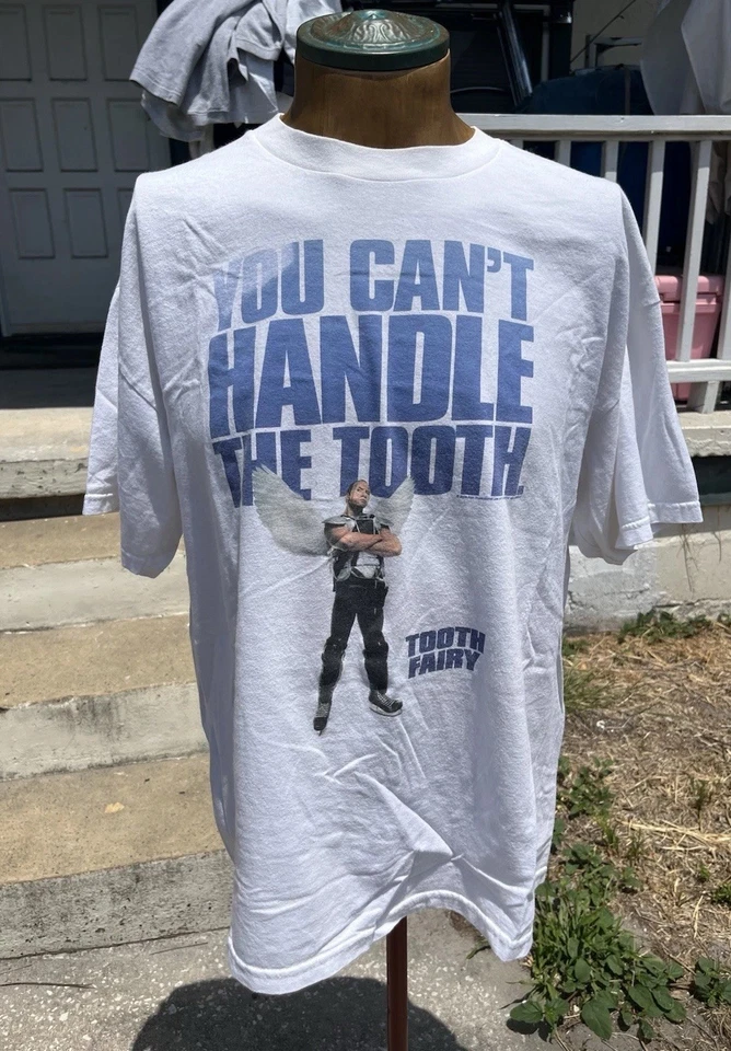 Camiseta Promocional Hada de los Dientes La Película You Can't Handle the Tooth 2009 Talla XL Grial Foto 1 de 4