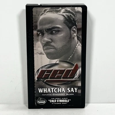 Ced Whatcha Say Video Promotional VHS 2001 - Image 1 of 2
