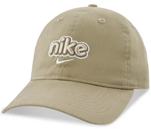Nike Kinder khaki Baseballkappe (4-7) Schlägermütze verstellbarer Riemen hinten Just Do It Logo - Bild 1 von 11