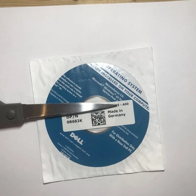 Dell Microsoft Windows XP Professional SP3 Install Reinstallation Disc CD Pack - Image 1 of 2