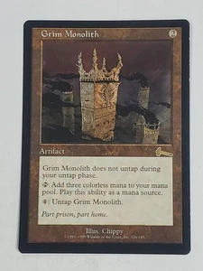 MTG Grim Monolith (Urza's Legacy/Artifact/R) - BGM - Picture 1 of 10