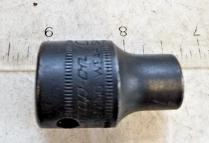 SNAP-ON IMML100 USA 1/2 Inch Drive 6 Point 10mm Shallow Impact Socket - Picture 1 of 3