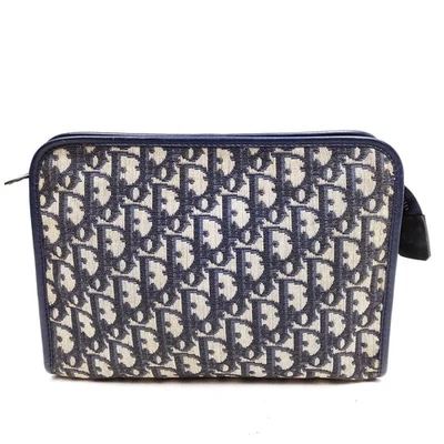 Bolso Clutch Christian Dior SIN TARIFA Azul Marino Lona 2291831 Foto 1 de 4