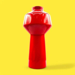 Jarrón rojo Carnaby EQ3, diseño pop inspirado moderno de mediados de siglo - Imagen 1 de 8