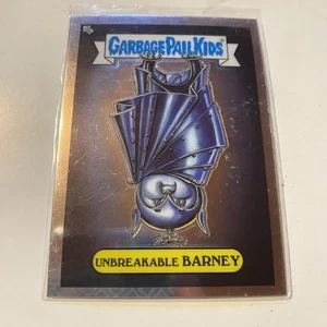 2022 TOPPS GARBAGE PAIL KIDS 'UNBREAKABLE BARNEY' 213B HOLOGRAPHIC TRADING CARD  - Bild 1 von 1