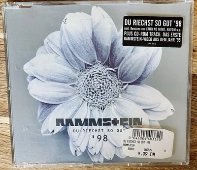 Rammstein “Du Riechst So Gut” '98 • Good ++ • 8 Tracks Enhanced w/ Sticker - Bild 1 von 2