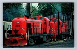 Roadswitchers Idling Train, Transportation, Vintage Souvenir Postcard - Picture 1 of 2
