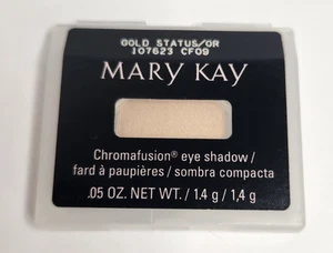 NWOB Mary Kay Chromafusion Eye Shadow "Gold Status" #107623 Shimmer .05oz NEW - Picture 1 of 2
