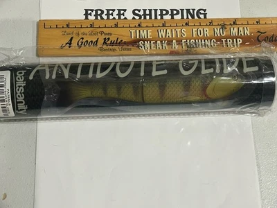 Baitsanity Antidote Glide "Perch" COLOR SUPER Slow/Suspending Free Shipping! - Image 1 of 4