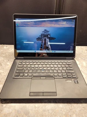 Dell Latitude E7450 Core i5-5300U, 16GB, 256GB SSD 14" Touch Win 11 Pro - Image 1 of 4