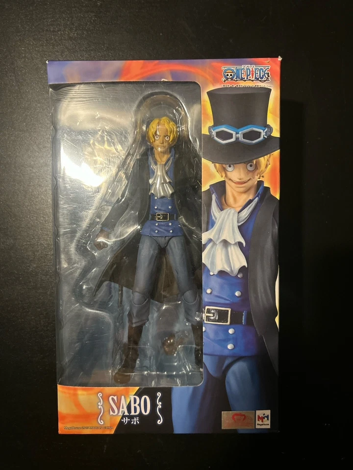 Figura de anime Variable Action Heroes 7"" SABO One Piece Megahouse usada - Imagem 1 de 4