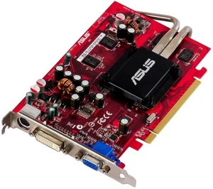 Graphic Card ASUS Ati Radeon X1600 Pro 256MB Eax1600pro Silent / Td / 256m/A - Picture 1 of 2
