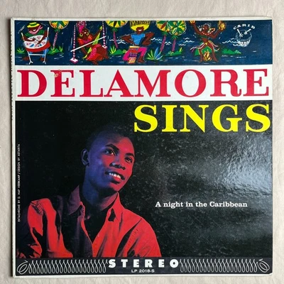 DELAMORE Sings A Night In The Caribbean 1962 Vinyl LP Carib LP-2018-S - VG+ - Image 1 of 4
